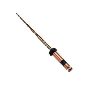 Nickel Titanium Gold Rotary Files R40 Size Single File Systems In Endodontics