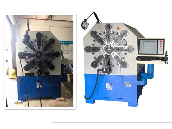 Cheap CNC Spring Forming Machine With Twelve Axes Rotating Wire Forming Machine for sale