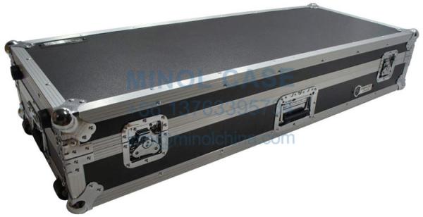Cheap Flight Ready Rolling ATA Hard Case For 61 Note Keyboard for sale