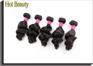 8 Inch Loose Wave Remi Unprocessed Human Hair Extensions No Any Split