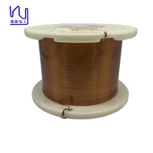 Self Bonding Enameled Copper Wire Flat Copper Wire Insulated For Efficient Coil Winding Transformer