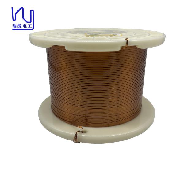 Cheap Self Bonding Enameled Copper Wire Flat Copper Wire Insulated For Efficient Coil Winding Transformer for sale