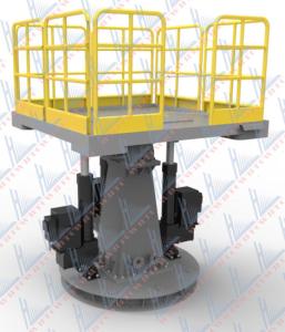 Accuracy Position Rate Swing Test Table With One Axis Non Magnetic High Speed