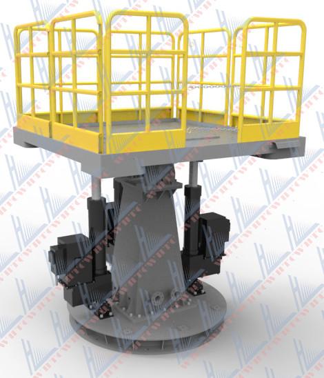 Cheap Accuracy Position Rate Swing Test Table With One Axis Non Magnetic High Speed for sale