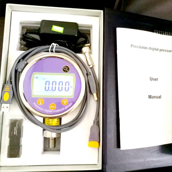 Cheap High Precision Digital Pressure Gauge Data Logger Storage 50000 Datas for sale