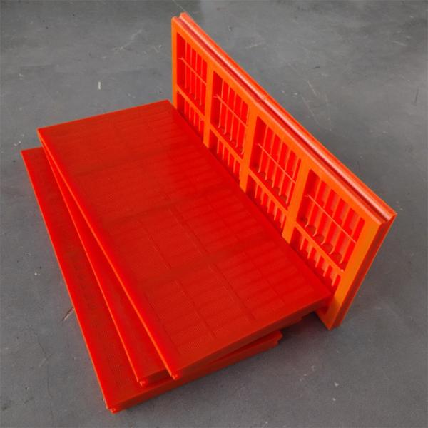 Cheap Polyurethane Screen Panels WS85 For Mining Machine Parts Tension Clamped Design for sale