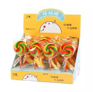 China Custom Retail Cardboard Display Box PDQ For Candy Lollipop Chocolate Selling on sale