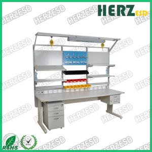 China Adjustable Antistatic ESD Work Table Fix Stander For Computer Cell Phone Repair on sale