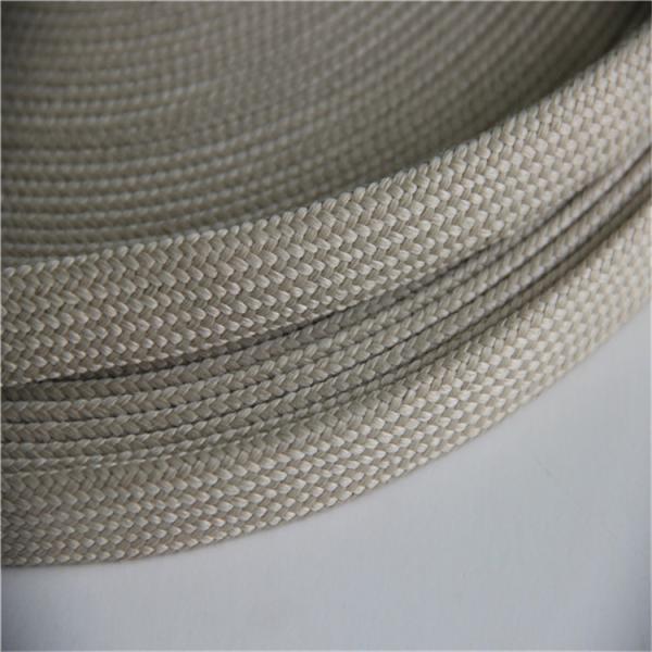 Cheap Robust 20mm Polyester Webbing , Woven Elastic Webbing With Pe Rattan for sale