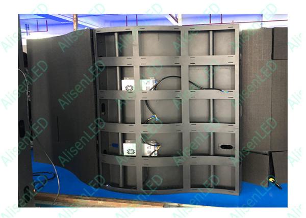 Cheap SMD1010 Flexible LED Video Screen DVI Curved Screen LED IP40 for sale