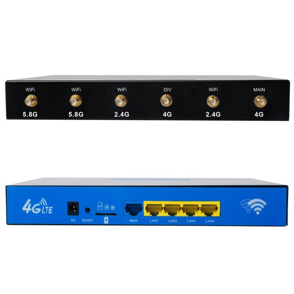 Cheap 6 External Antenna Wireless Router Unlock Wifi Sim Card Router for sale