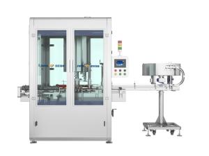 Rotary Packaging Automatic Capping Machine 6 Head 80ml-1000ml