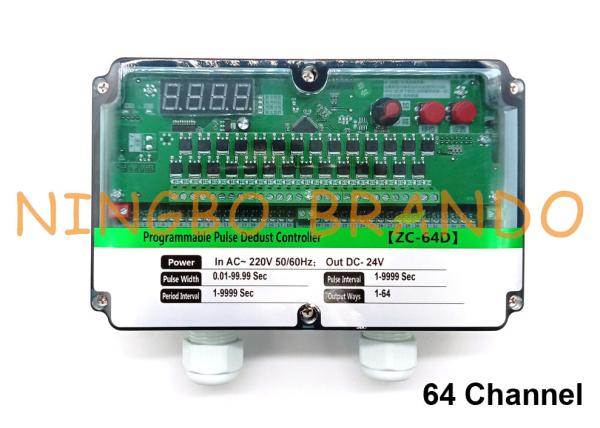 Cheap 64 Channel Sequential Timer For Bag Filter 220V Input 24V Output for sale