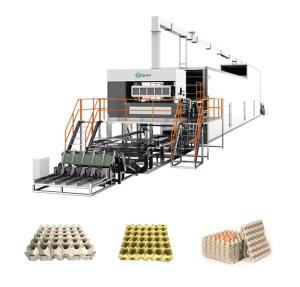 Pulp Egg Tray Molding Machine Automatic Using Recycling Waste Paper