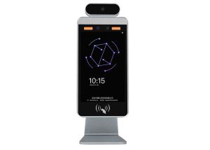 Stand Alone 1.1M 1.4M Facial Recognition With Temperature Sensor
