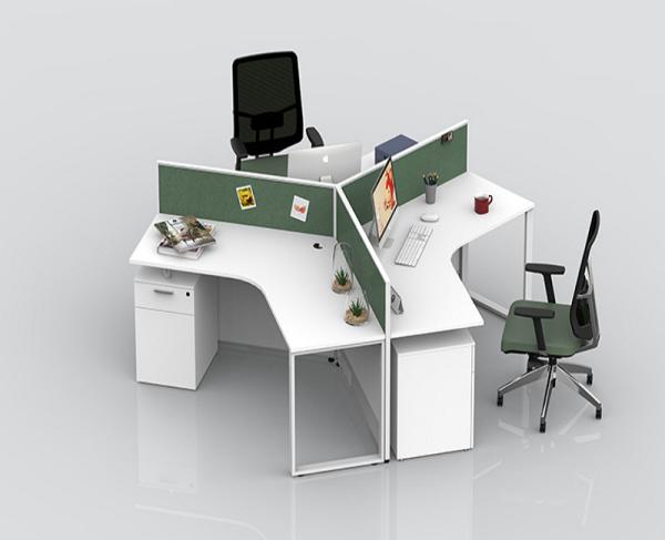 Cheap Office Stand Computer Partition Workstation Tables With Cabinets Height Adjustable for sale