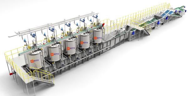 Cheap Vertical Continuous Crateless Canning Sterilization Retort System Automated for sale