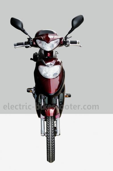 Red 16" Pedal Assisted Electric Scooter 500W 48V Hydraulic Disc Brakes power assisted bicycle Canadian standard