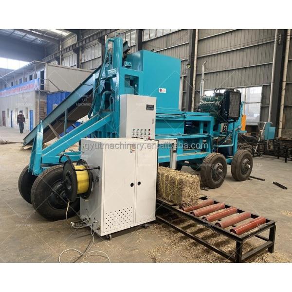 Cheap 3400*2600*1600mm Silage Baler Wrapper Machine for Pressing Peanut Shells for sale