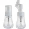 Hot Stamping 150ml Foam Pump Bottle With Silicone Brush Head for sale