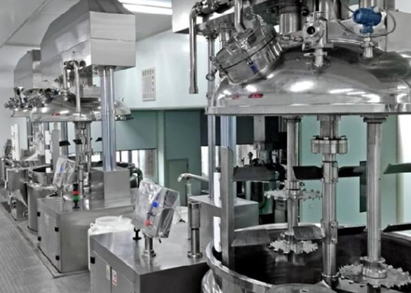 Cheap 1.1kw Toothpaste Mixing Machine With Homogenizer for sale