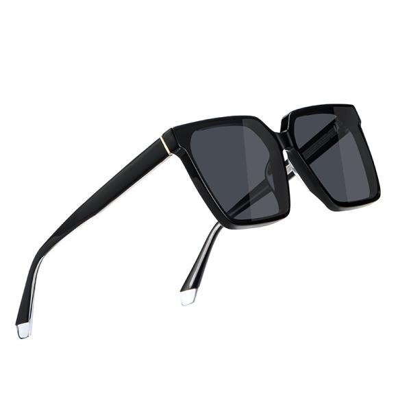 Cheap UV Blocking Square Acetate Sunglasses Large Frame Polarized Impact Resistant for sale
