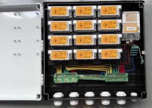Best DIN Rail Mounting PLC Power Meter Box , Keypad Split Electric Meter Box Replacement wholesale