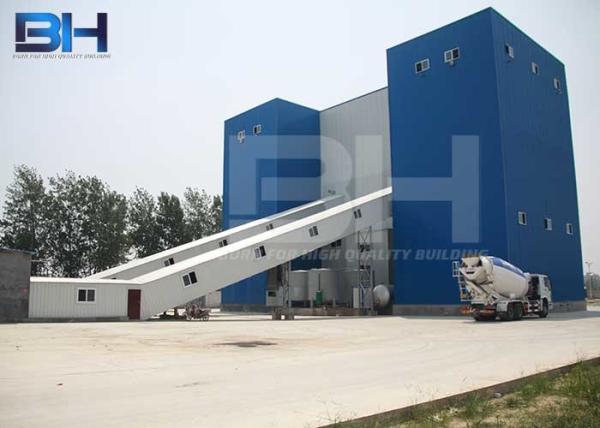 Cheap Industrial Computer Control Concrete Batching Plant With High Production Efficiency for sale