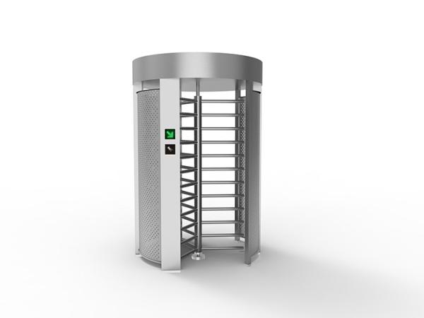 Cheap 120 Degree Semi Automatic Full Height Turnstile High Security Access Control System for sale