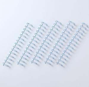 Metal Spiral Book Double Loop Binding 34 Loops Electroplated