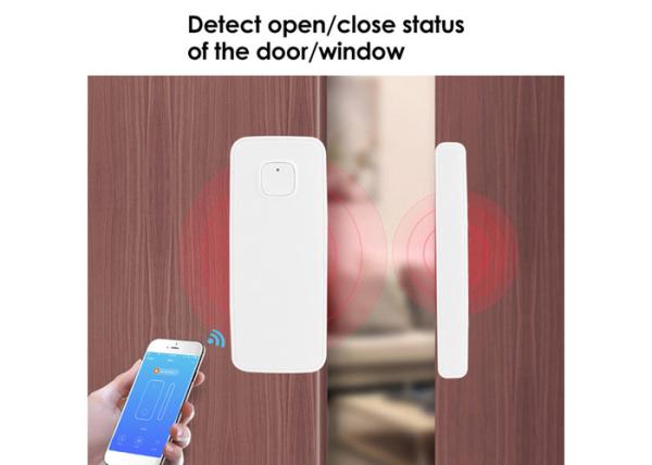 Cheap WiFi Door Window Sensor Detector Tuya Wireless Security Alarm Door Sensor Compatible with Alexa,Google Home for sale