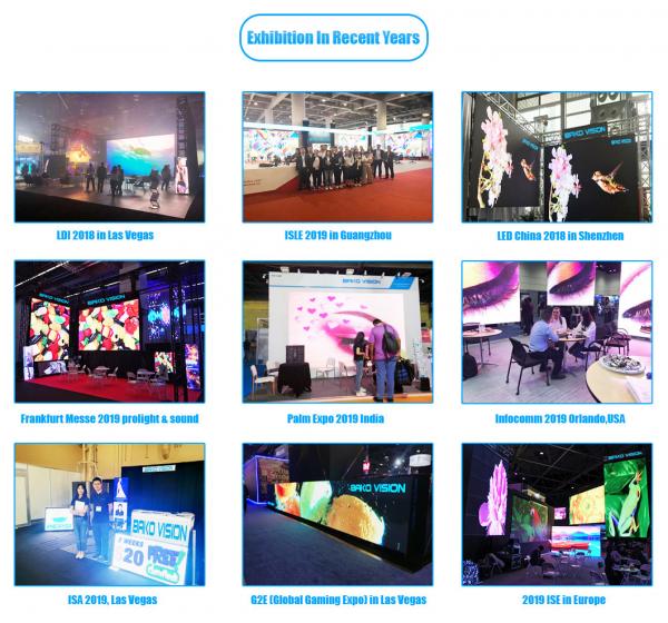 P4.81 Outdoor Rental Led Backdrop Floor Display Screen High Definition High Brightness for Outdoor Wedding