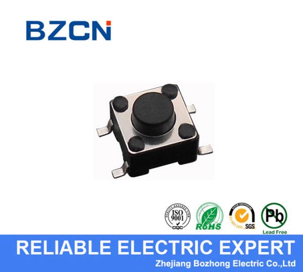 Cheap SMD Terminal Type Low Profile Tactile Switch , Surface Mount Push Button for sale