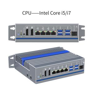 China 12th Gen Intel Embedded PC Rugged Industrial PC With Wi Fi Ethernet on sale