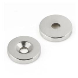 China N42 Circular Neodymium Magnets , Round Countersunk Magnets on sale