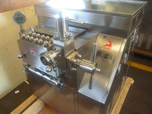 China Diaphragm 3 Piston 150Mpa Milk Homogenizer Machine on sale