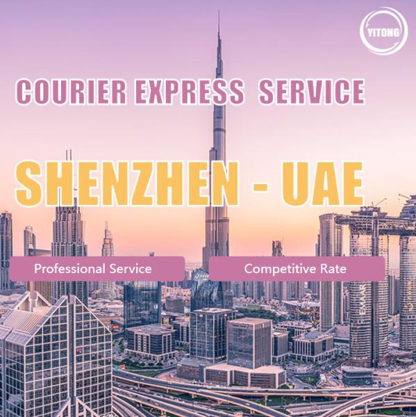 Cheap Shenzhen To UAE International Courier Express With Packing Palletizing Service for sale