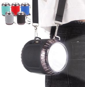 China Promotional  Waterproof Bluetooth Speaker Torch Light Small Portable Speaker on sale