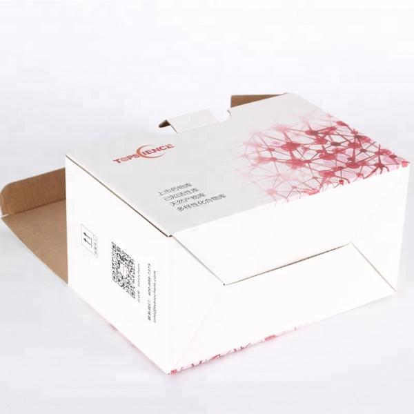 Cheap Recycled Material Custom Size Corrugated Boxes , Custom Size Cardboard Boxes for sale