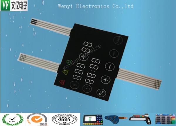 Cheap Light Transparent Capacitive Membrane Switch / Capacitive Touch Sensor Switch for sale
