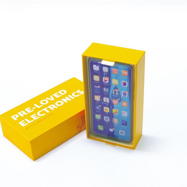 Cheap Flexo Printing Calendaring Iphone Consumer Electronics Packaging Boxes for sale