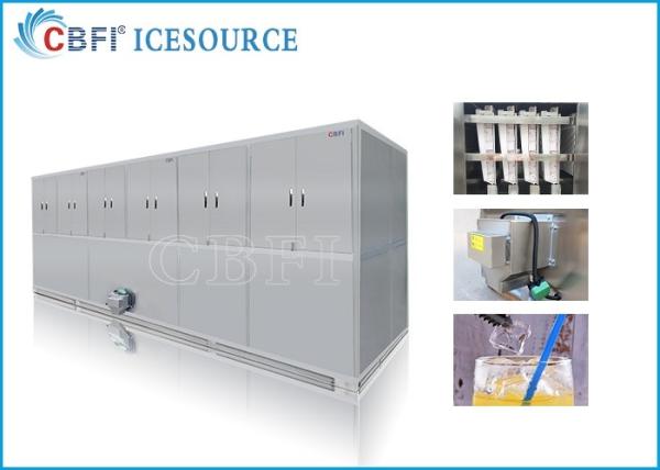 Cheap 10 tons Easy Operation Edible Ice Cube Making Machines Large Production for sale
