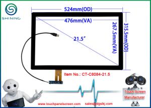 21.5 Inch 16:9 Projected Capacitive Touch Screen With USB Interface COB Type ILITEK2302 Controller