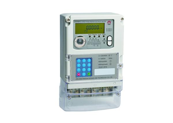 Cheap Reactive Class 2 Keypad Power Three Phase Smart Meter Iec 62055 31 for sale