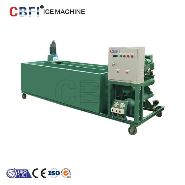 Cheap 1000Kg - 100000Kg Capacity Ice Block Machine With PLC Controller for sale