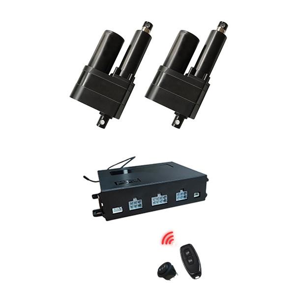 Cheap 25A 24V DC Wireless Remote Control Linear Actuator Controllers Built-in Safety Protection for sale