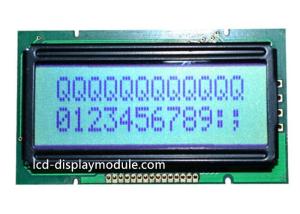China 8 Bit Resolution 12x2 Dot Matrix LCD Display , Yellow Green LCD Character Display on sale