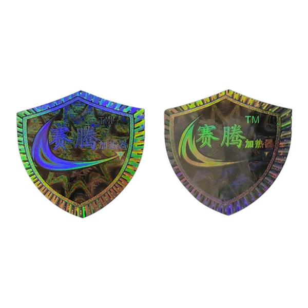 Cheap Laser Print QR Code Stickers Custom Polarized Light Glossy Process for sale