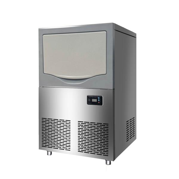 Cheap Push Button Control Panel Snowflake Ice Machine 100kg Ice Shaver Block Maker for Automatic Commercial Snow Ice Production for sale