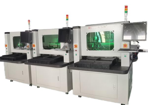PCB Router Machine For PCB Assembly And Depaneling With Twin Table And Windows